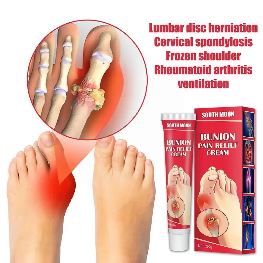 20g Bunion Gout Pain Relief Ointment Toe Joint Valgus Corrector Cream Hallux Knee Lumbar Arthritis Treatment Medical Plaster
20g Bunion Gout Pain Relief Ointment Toe Joint Valgus Corrector Cream Hallux Knee Lumbar Arthritis Treatment Medical Plaster