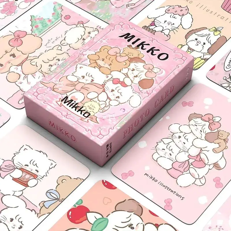 50PCS INS Cartoon Laser Card Kawaii Mikko Anime Sanrio Kuromi My Melody Cute Comic Gift Card Set Surprise Creative Gifts
50PCS INS Cartoon Laser Card Kawaii Mikko Anime Sanrio Kuromi My Melody Cute Comic Gift Card Set Surprise Creative Gifts