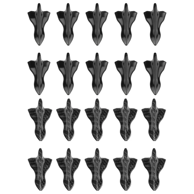 10Pcs Car Rear Roof Spoiler Lip Extension Rear Trunk Spoiler Lip Wing Black Rear Bumper Canards Diffuser Fins
10Pcs Car Rear Roof Spoiler Lip Extension Rear Trunk Spoiler Lip Wing Black Rear Bumper Canards Diffuser Fins