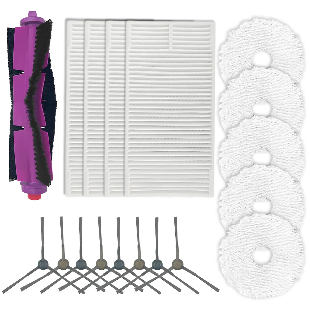 Main Side Brush Kits For Obode P8 Robot Vacuum Cleaner Spare Replacement Accessories Main Side Brushes Mop Cloths Filters
Main Side Brush Kits For Obode P8 Robot Vacuum Cleaner Spare Replacement Accessories Main Side Brushes Mop Cloths Filters