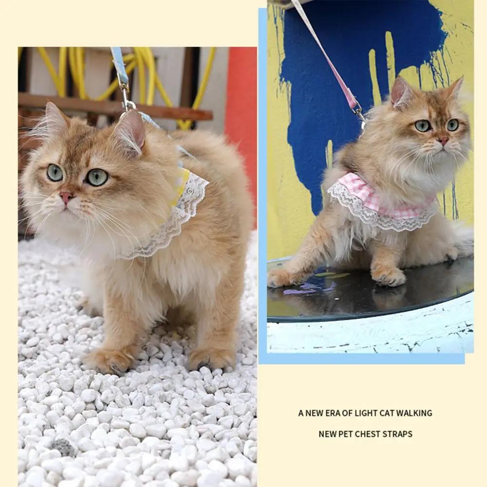 Breathable Pet Harness Plaid Pattern Pet Harness Leash Set for Comfortable Outdoor Walking Running Adjustable for Small for Cats
Breathable Pet Harness Plaid Pattern Pet Harness Leash Set for Comfortable Outdoor Walking Running Adjustable for Small for Cats