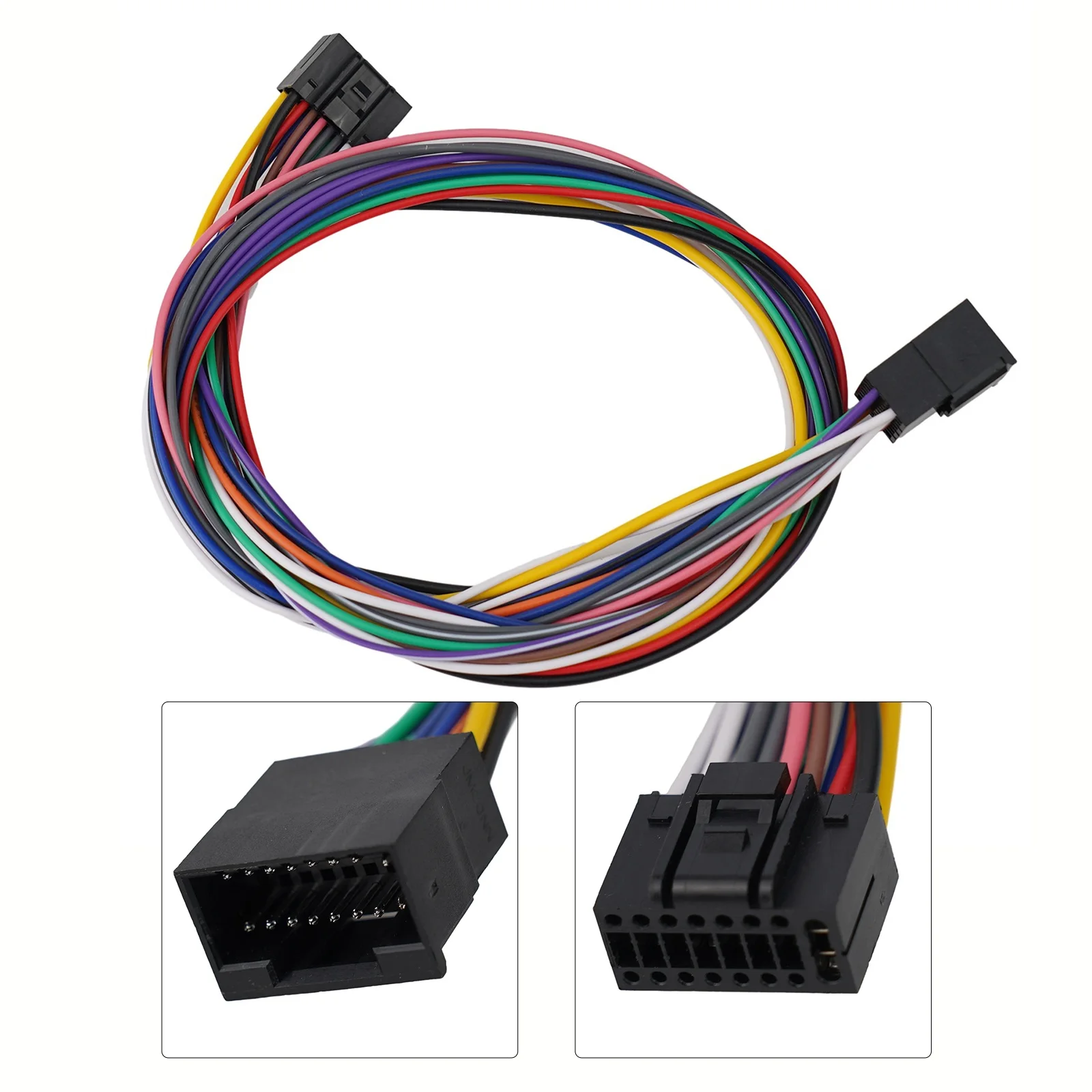 1pcs Car Cable 16Pin Car Stereo Radio ISO Wire Harness Extension 60cm Cable Universal Fitment For Android Player Car Electronics
1pcs Car Cable 16Pin Car Stereo Radio ISO Wire Harness Extension 60cm Cable Universal Fitment For Android Player Car Electronics