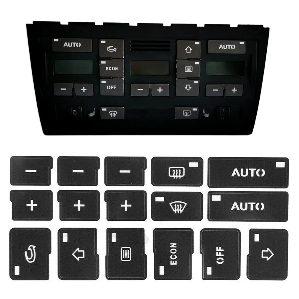 Car AC Dash Button Sticker For A4 B6 B7 AC Climate Control Button Repair Restoration Decal Stickers Interior Part
Car AC Dash Button Sticker For A4 B6 B7 AC Climate Control Button Repair Restoration Decal Stickers Interior Part