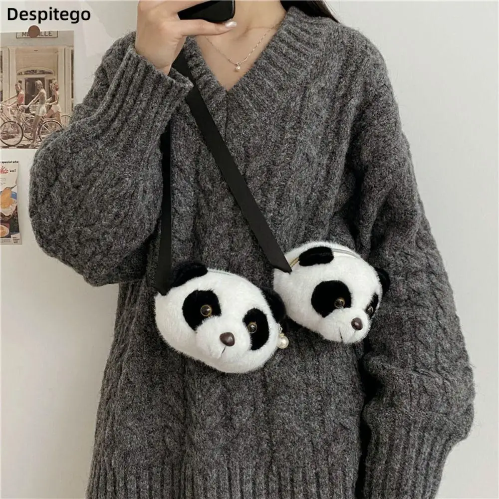 Chinese Cute Panda Mini Crossbody Bag Plush Toy Panda Schoolbag Doll Shoulder Bag Children Gift
Chinese Cute Panda Mini Crossbody Bag Plush Toy Panda Schoolbag Doll Shoulder Bag Children Gift
