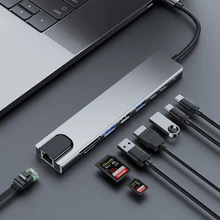 USB Hub USB To Type C Adapter USB Splitter Hub USB C HDMI Type C Hub USB 3.0 for Macbook Air M1 Type C Dock with Several Ports
USB Hub USB To Type C Adapter USB Splitter Hub USB C HDMI Type C Hub USB 3.0 for Macbook Air M1 Type C Dock with Several Ports