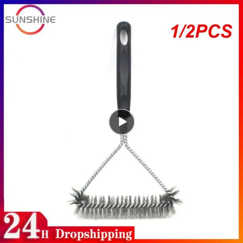 1/2PCS Grill Brush and Scraper Best BBQ Cleaner Perfect Tools for All Grill Types Including Weber Ideal Barbecue Accessories
1/2PCS Grill Brush and Scraper Best BBQ Cleaner Perfect Tools for All Grill Types Including Weber Ideal Barbecue Accessories