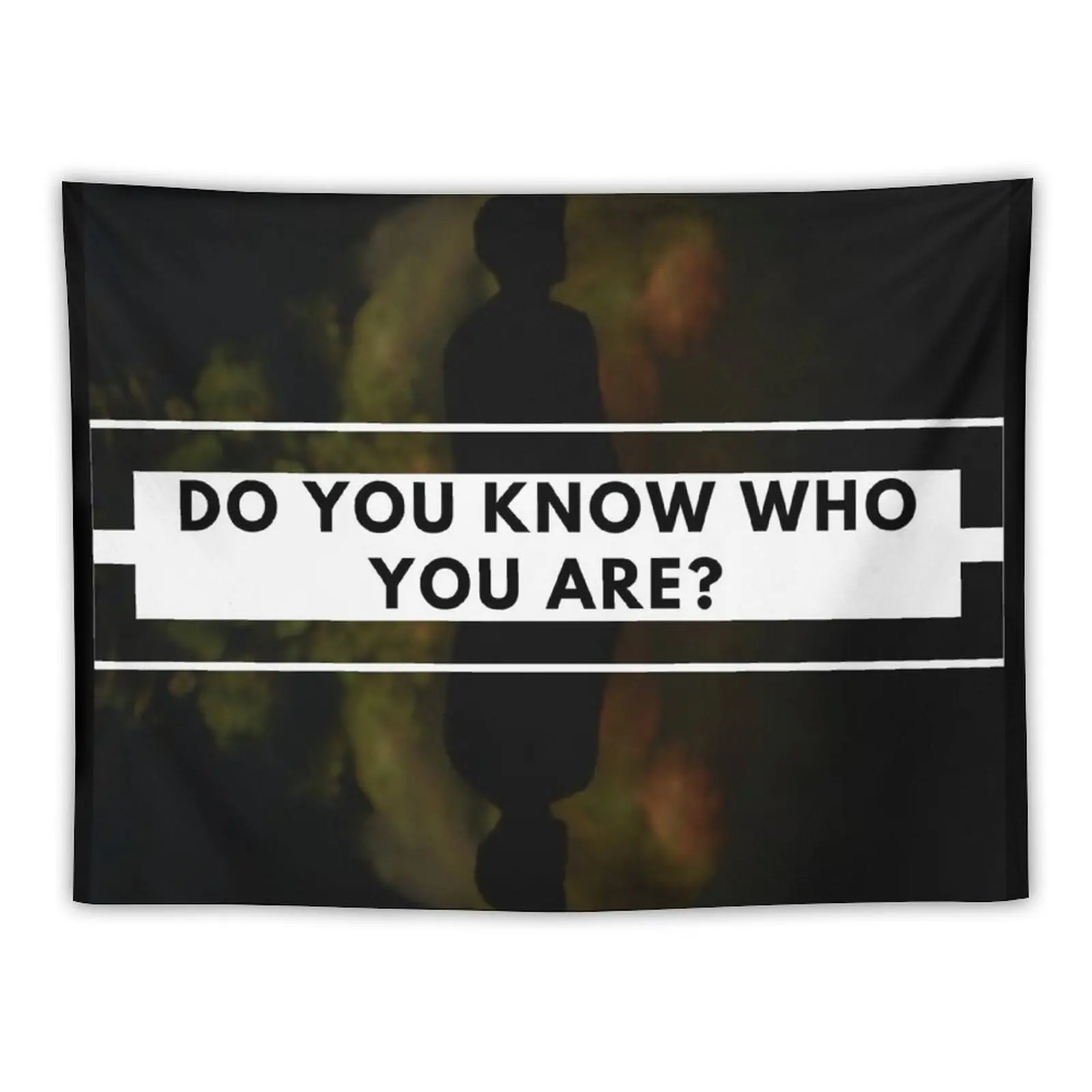 

do you know who you are Tapestry Tapete For The Wall Room Decorating Wall Hanging Decor Bedroom Decor