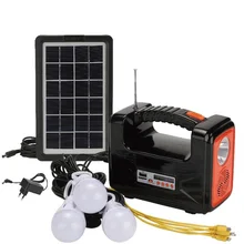 AT-9011B DAT Home solar lighting system kits DC solar energy system with USB mobile phone charging function
AT-9011B DAT Home solar lighting system kits DC solar energy system with USB mobile phone charging function