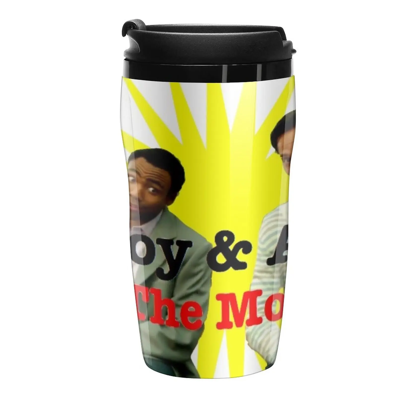 

New Troy & Abed in the Morning Travel Coffee Mug Coffee Bowl Glass For Coffee Latte Cup Coffee Good Teaware