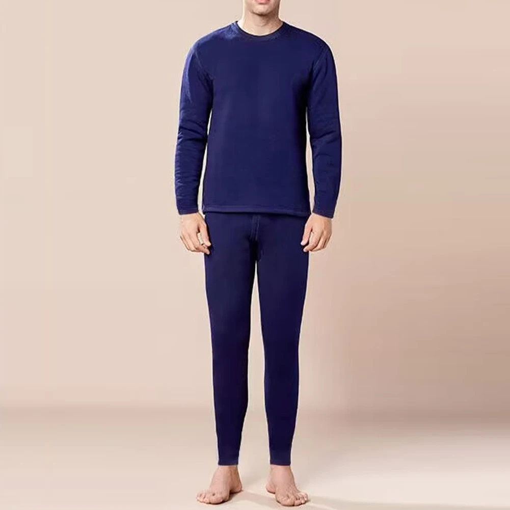 Mens Winter Thermal Fleece Lined Long Johns Top Bottom Underwear Set Trousers Seamless Crew Neck Long Sleeved Long Pants
Mens Winter Thermal Fleece Lined Long Johns Top Bottom Underwear Set Trousers Seamless Crew Neck Long Sleeved Long Pants