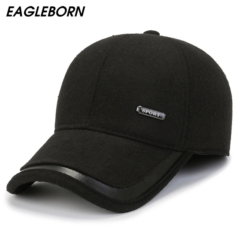 EAGLEBORN Baseball Cap Men Felt Winter Hat Cold-proof Dadhat Middle-aged Elderly Baseball Cap Men Warm Fleece Ear Protection Hat
EAGLEBORN Baseball Cap Men Felt Winter Hat Cold-proof Dadhat Middle-aged Elderly Baseball Cap Men Warm Fleece Ear Protection Hat
