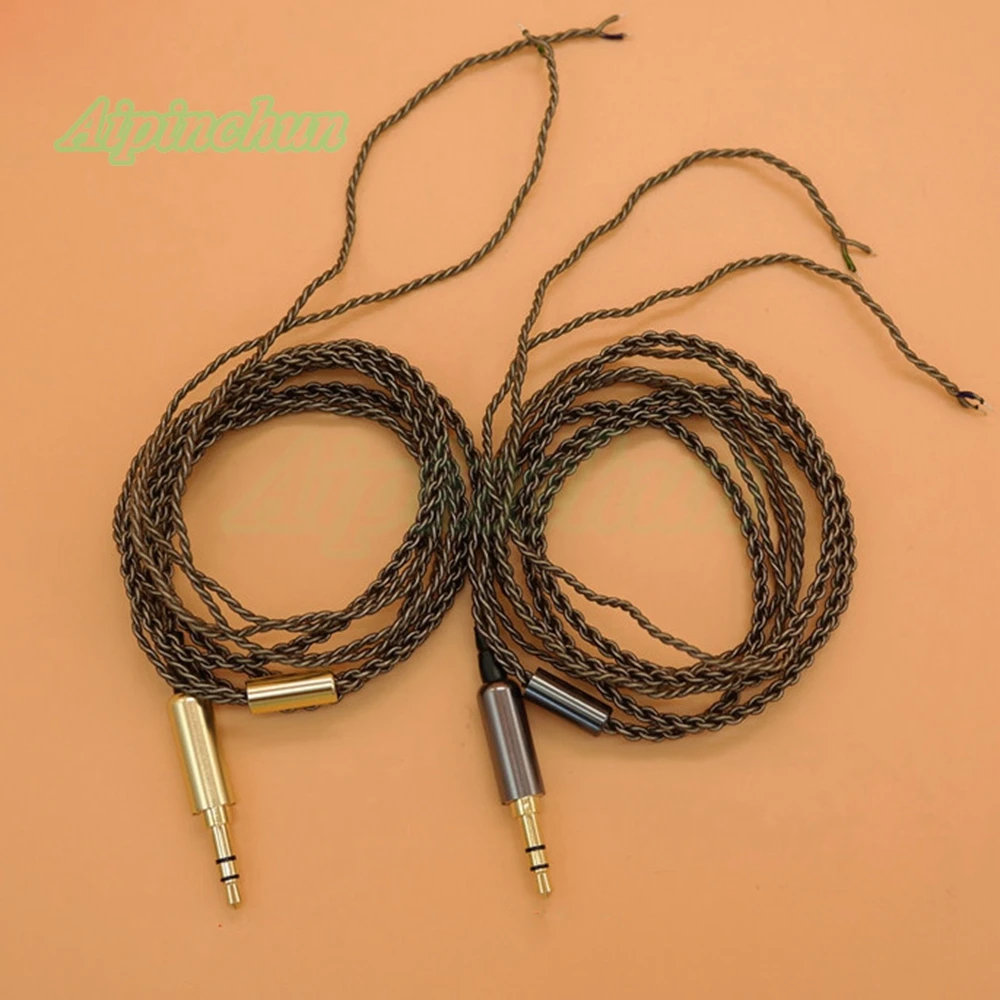 Aipinchun 3-полюсный разъем DIY 6N OCC посеребренный ремонт кабеля для наушников Замена для наушников 
Aipinchun 3-полюсный разъем DIY 6N OCC посеребренный ремонт кабеля для наушников Замена для наушников