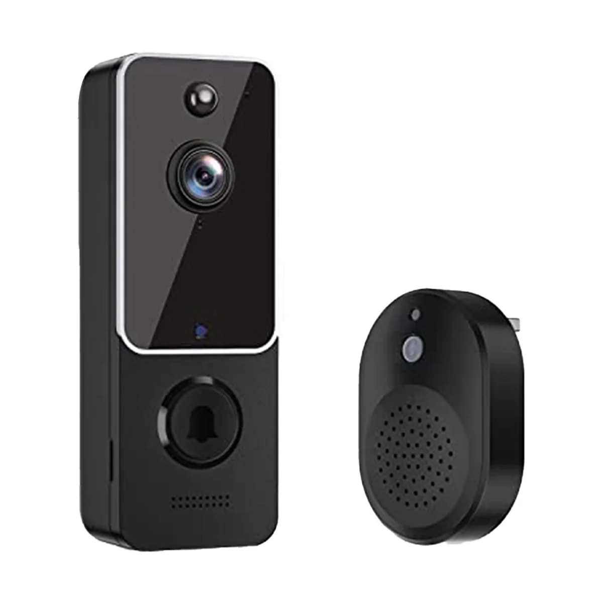 

Wireless Doorbell Camera, Smart Video Doorbell Camera with Chime, AI Smart Human Detection, Cloud Storage, HD Live Image