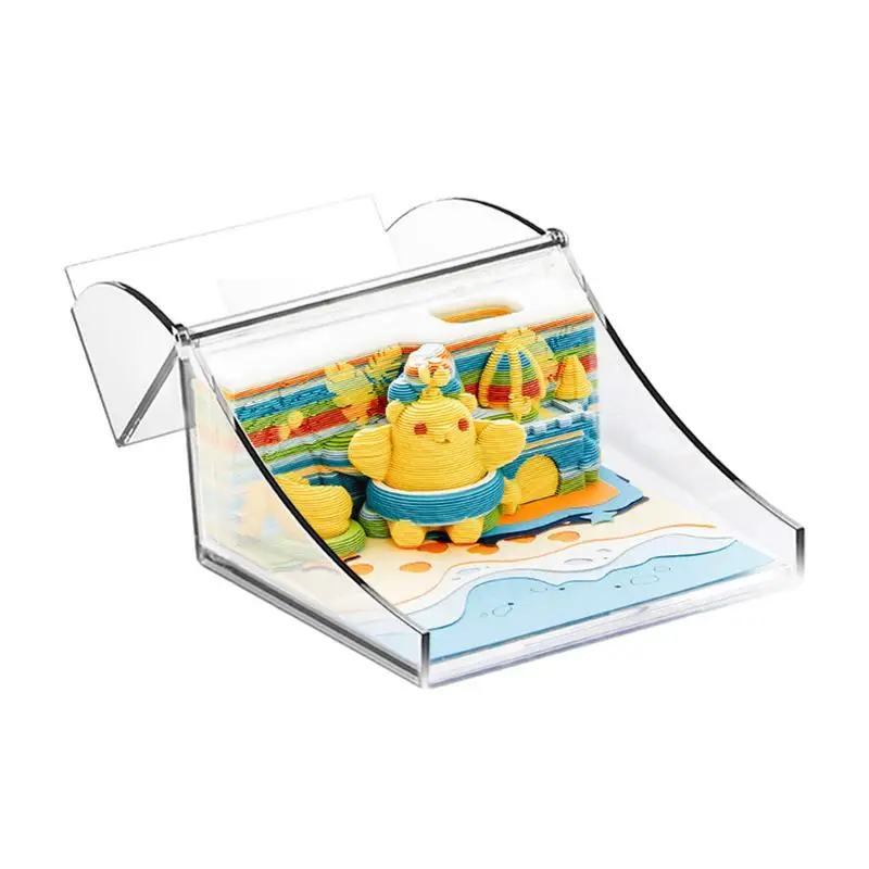 3D Note Pad Multifunctional Art Note Pad DIY Creative Gift Non-sticky Note Pad Offices Home Decor Tear Off Paper Reveal Cute
3D Note Pad Multifunctional Art Note Pad DIY Creative Gift Non-sticky Note Pad Offices Home Decor Tear Off Paper Reveal Cute
