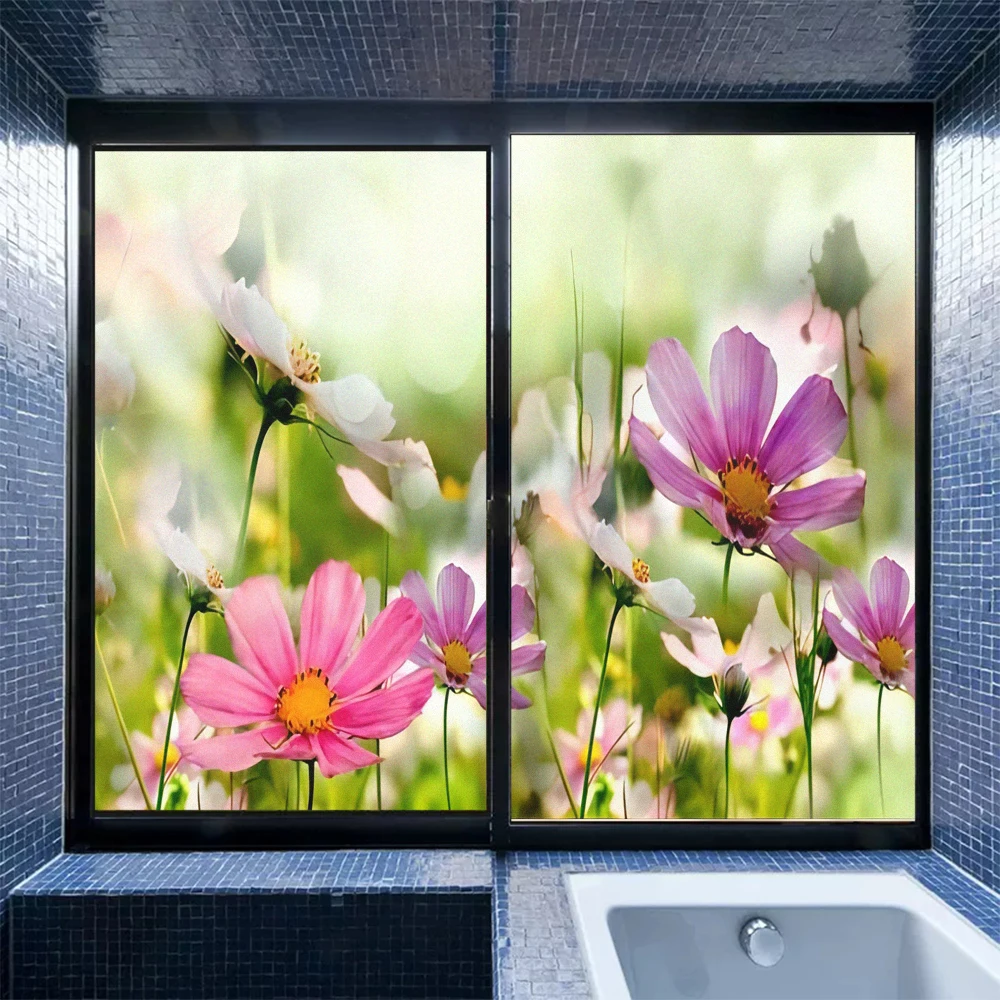 PVC Window Glass Privacy Film Floweriness Pattern Frosted Sliding Door Decoration Film Static Clings Non-Glue Glass Sticker
PVC Window Glass Privacy Film Floweriness Pattern Frosted Sliding Door Decoration Film Static Clings Non-Glue Glass Sticker