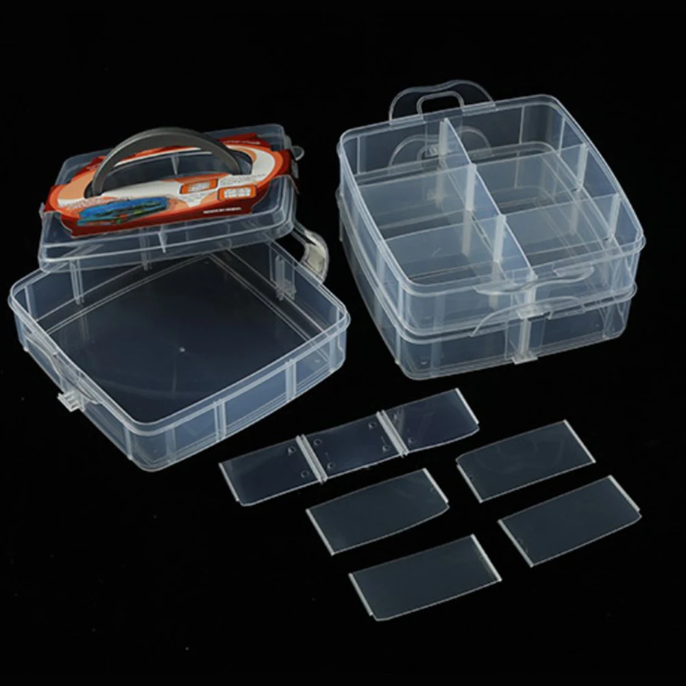 Storage Case 18 Grids Plastic Adjustable Storage Case Box 3 Layer Beads Jewelry Container Garage Organizer Storage Containers
Storage Case 18 Grids Plastic Adjustable Storage Case Box 3 Layer Beads Jewelry Container Garage Organizer Storage Containers