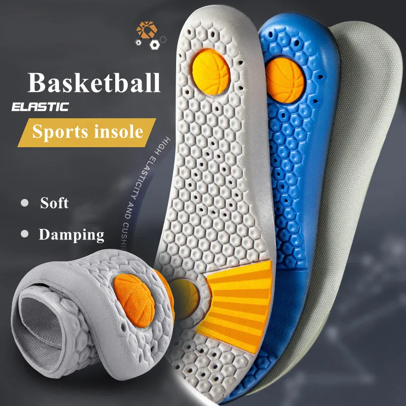 1Pair Basketball Sports Insoles Shock Absorption Sweat-absorbing Breathable Air Cushion PU Soft Shoe Pads for Women Men Insole
1Pair Basketball Sports Insoles Shock Absorption Sweat-absorbing Breathable Air Cushion PU Soft Shoe Pads for Women Men Insole