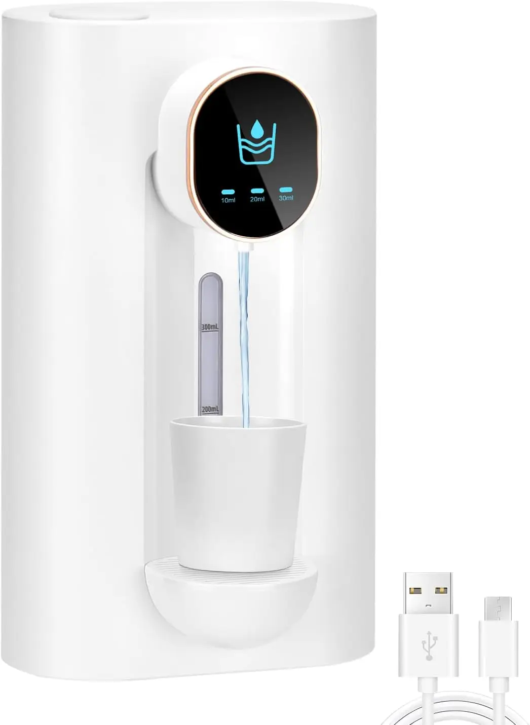 

Automatic Mouthwash Dispenser Touchless Wall Mounted Mouth Wash Dispenser for Bathroom with Cups,Perfect for Kids and Adults