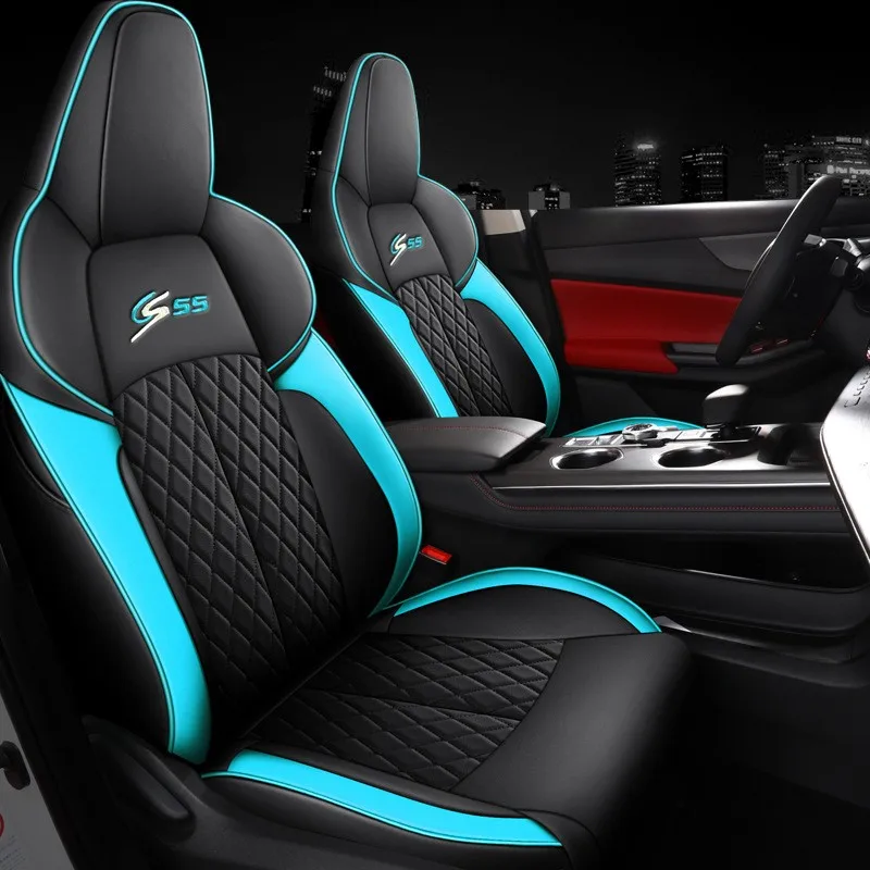 Чехлы на автомобильные сиденья под заказ, кожаные чехлы для Changan CS55 PLUS 2022 2023, полностью закрытые защитные чехлы на автомобильные сиденья, аксессуары для автомобильного интерьера 
Чехлы на автомобильные сиденья под заказ, кожаные чехлы для Changan CS55 PLUS 2022 2023, полностью закрытые защитные чехлы на автомобильные сиденья, аксессуары для автомобильного интерьера