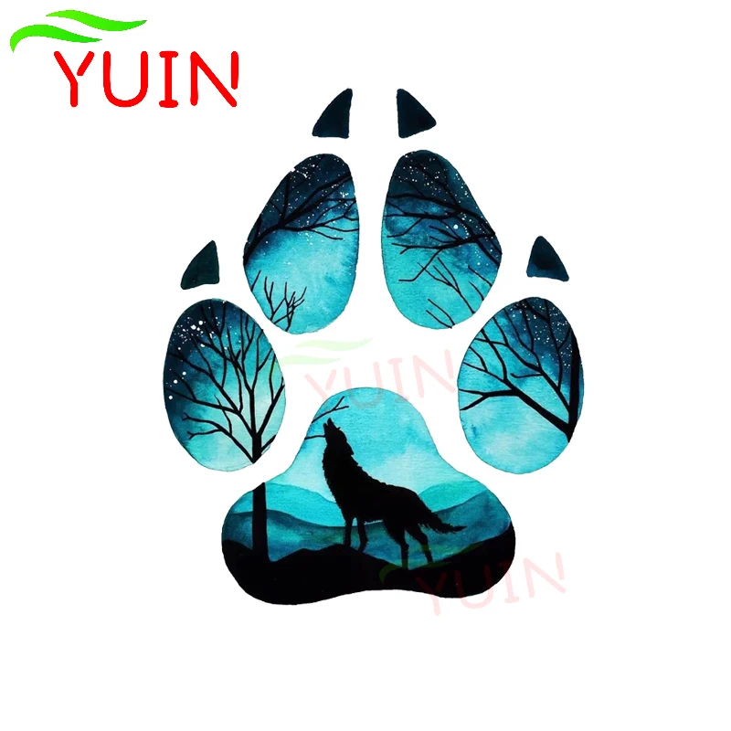 Creative Wolf Footprint Puzzle Car Sticker Star Forest Fantasy Style Stickers Fashion PVC Decorative Waterproof Decal 16*13cm
Creative Wolf Footprint Puzzle Car Sticker Star Forest Fantasy Style Stickers Fashion PVC Decorative Waterproof Decal 16*13cm