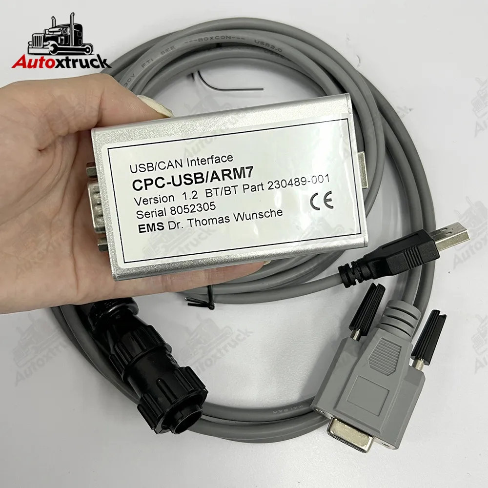 TruckCom For Toyota BT toyotabt Forklift Canbox CPC USB ARM7 truck box diagnosis tool CAN Interface Can bus line
TruckCom For Toyota BT toyotabt Forklift Canbox CPC USB ARM7 truck box diagnosis tool CAN Interface Can bus line