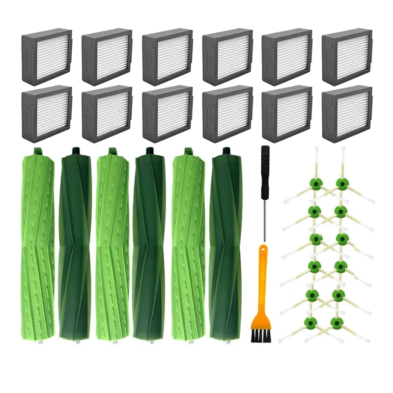 For Irobot Roomba I1, I3, I4, I5, I6, I7, I8, E5, E6, E7 Replacement Spare Parts Accessories Main Side Brush Hepa Filter
For Irobot Roomba I1, I3, I4, I5, I6, I7, I8, E5, E6, E7 Replacement Spare Parts Accessories Main Side Brush Hepa Filter