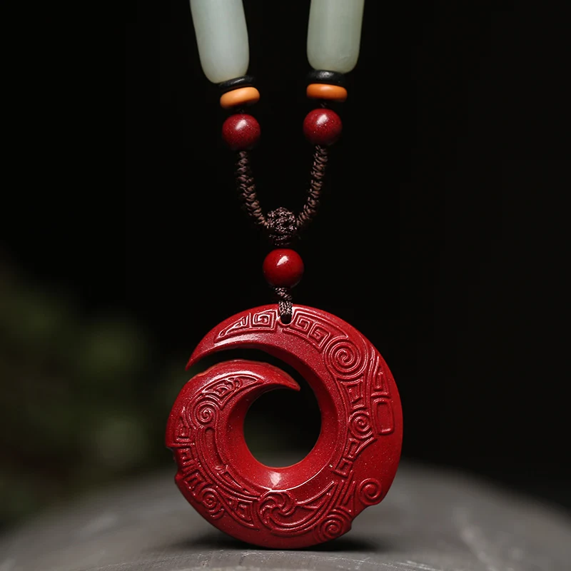Cinnabar Zodiac Year Pendant Necklace Amulet Portable Tiger Year Gift Figurniture Home Decoration Crafts Talisman Pay for Safe
Cinnabar Zodiac Year Pendant Necklace Amulet Portable Tiger Year Gift Figurniture Home Decoration Crafts Talisman Pay for Safe