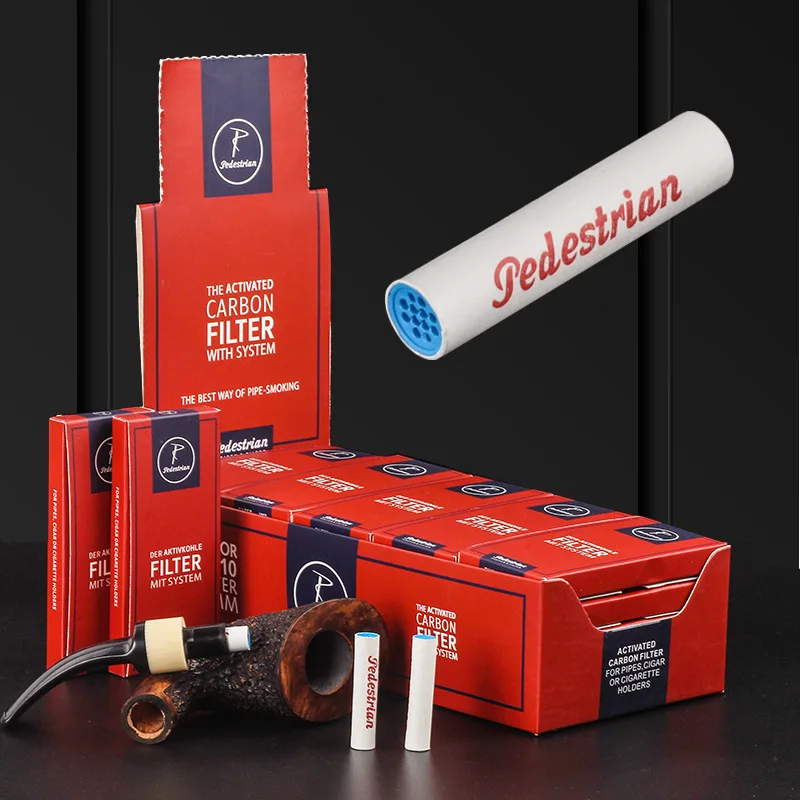250Pcs/Box 9mm Active Charcoal Tobacco Smoking Pipe Filters Smoking Pipe Filter Activated Carbon Tobacco Pipe Filters
250Pcs/Box 9mm Active Charcoal Tobacco Smoking Pipe Filters Smoking Pipe Filter Activated Carbon Tobacco Pipe Filters