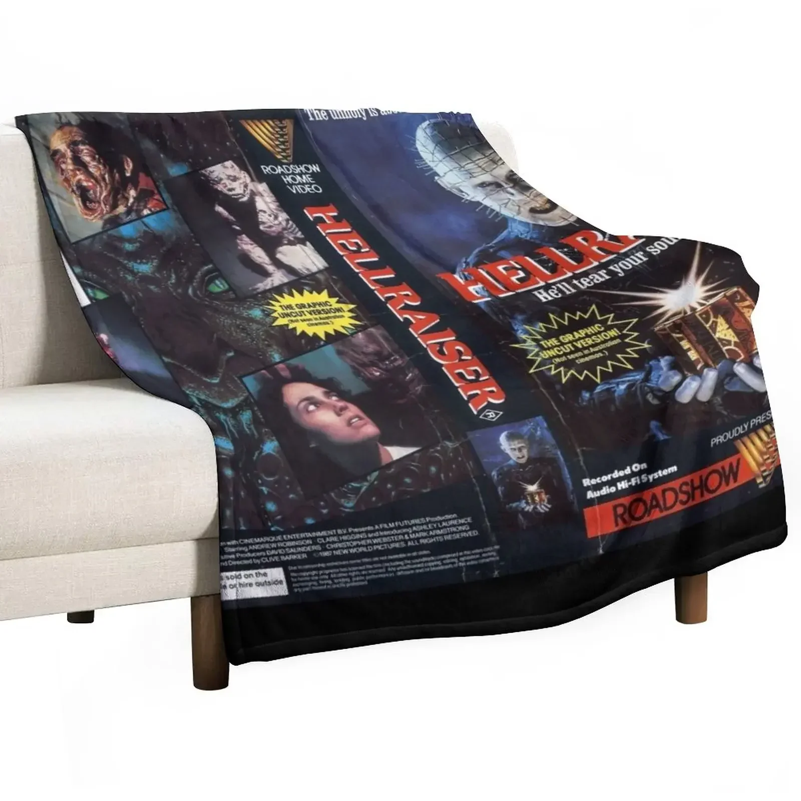 HORROR Art Work Cover Throw Blanket Cute Plaid Hairy Decorative Sofa Bed linens Blankets
HORROR Art Work Cover Throw Blanket Cute Plaid Hairy Decorative Sofa Bed linens Blankets