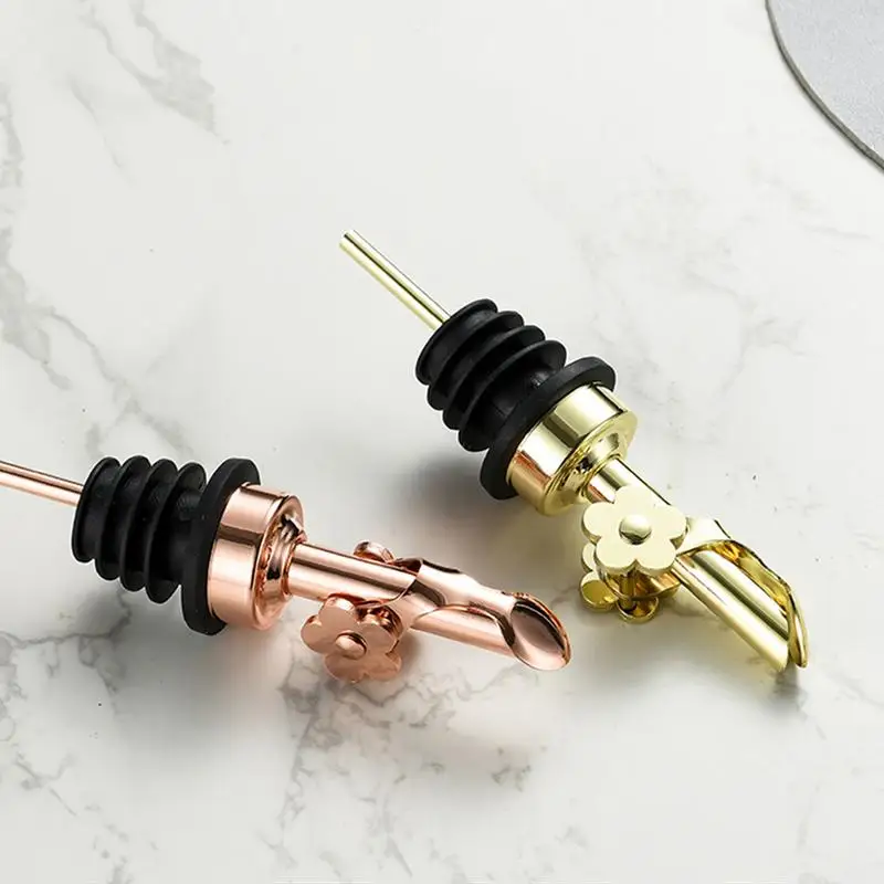 Stainless Steel Liquor Bottle Pourers Weighted Liquor Pour Spout Olive Oil Pour Spout Automatic Opening and Closing Spout 
Stainless Steel Liquor Bottle Pourers Weighted Liquor Pour Spout Olive Oil Pour Spout Automatic Opening and Closing Spout