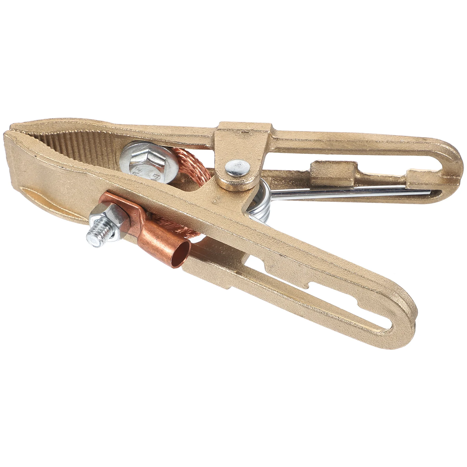 Electric Ground Clamp Welding Copper Welder Grounding Rod Clip Parts Clamps Heavy Duty
Electric Ground Clamp Welding Copper Welder Grounding Rod Clip Parts Clamps Heavy Duty
