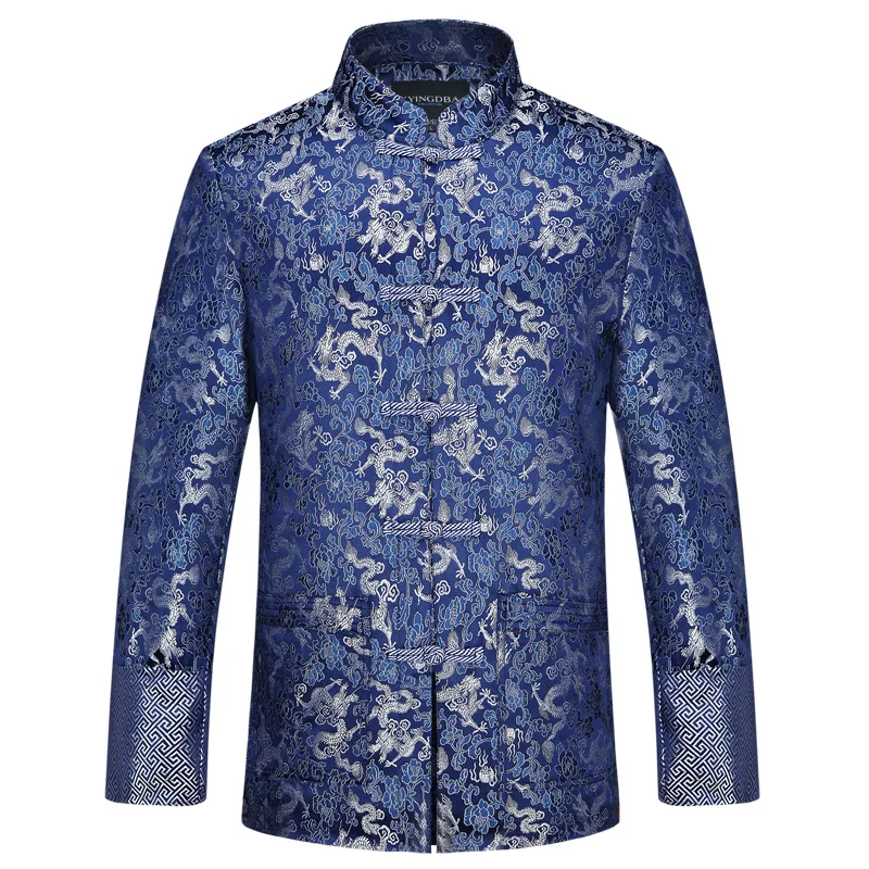 Traditional chinese traditional Clothing Tang Suit Wedding Jacket 2022 Blue Red Silk Jacket Men Dragon Cheongsam Tops tangfu
Traditional chinese traditional Clothing Tang Suit Wedding Jacket 2022 Blue Red Silk Jacket Men Dragon Cheongsam Tops tangfu