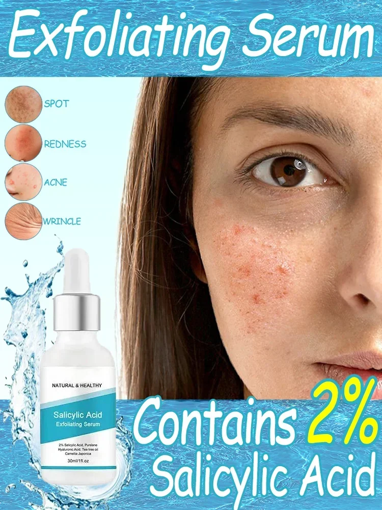 Salicylic Acid Exfoliating Serum Anti Aging Essential Oil Shrink Pores Remove Acne Facial Care
Salicylic Acid Exfoliating Serum Anti Aging Essential Oil Shrink Pores Remove Acne Facial Care