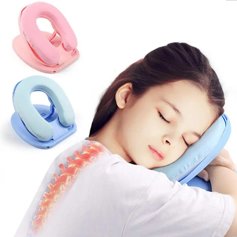 

Napping Pillows For Desk Cotton Nap Pillow Cushion Headrest Travel Airplane Pad With Arm Rest Pillow Desk Sleeping Office Rest