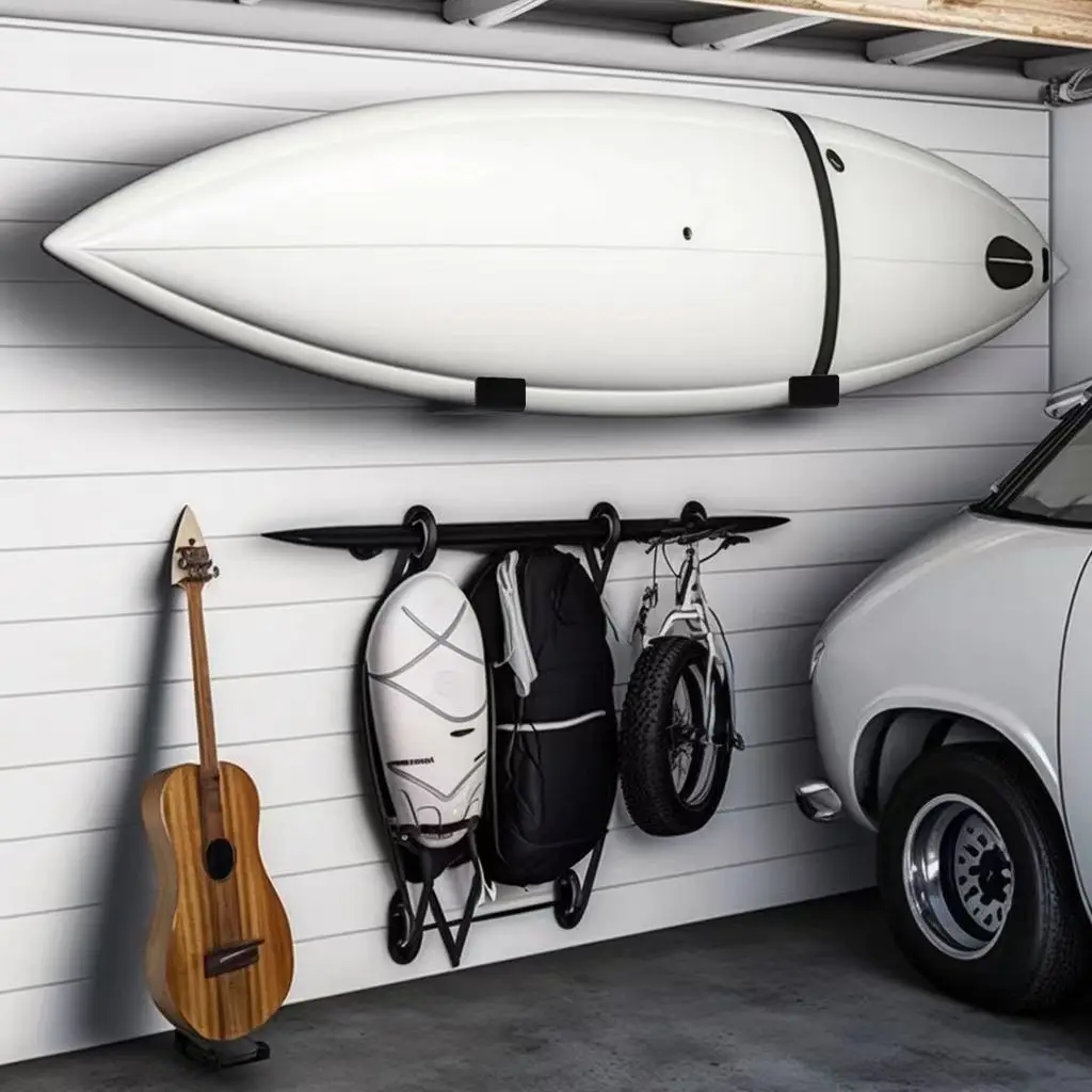 Wall Bracket Surfboard Mount Accessories Office Parts Rack Sporting Store 1 Pair Aluminum Black Boards Durable
Wall Bracket Surfboard Mount Accessories Office Parts Rack Sporting Store 1 Pair Aluminum Black Boards Durable