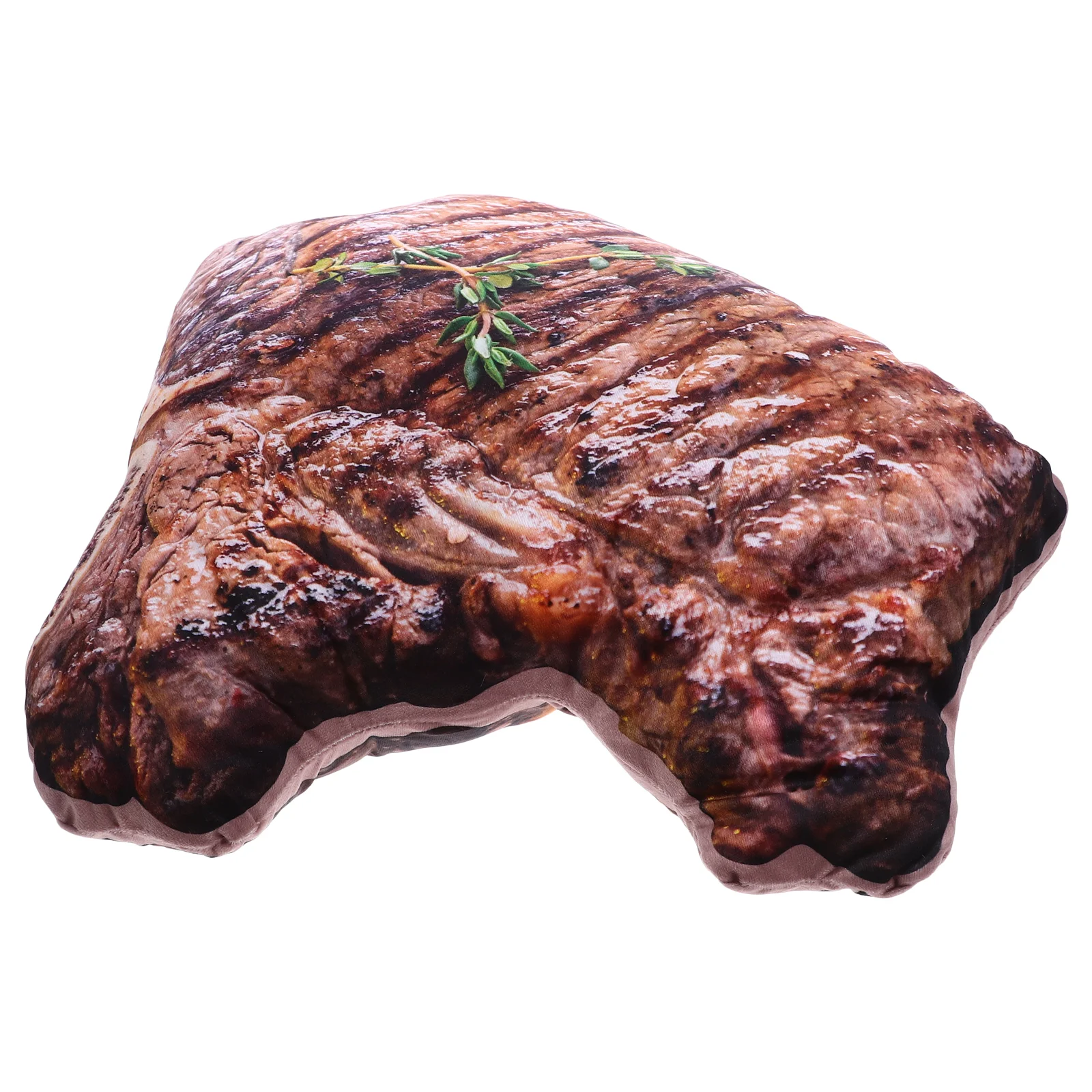 

Steak Pillow Sofa Leaning Cushion Stuffed Toy Plush Hugging Funny Cushions Bed Pillows