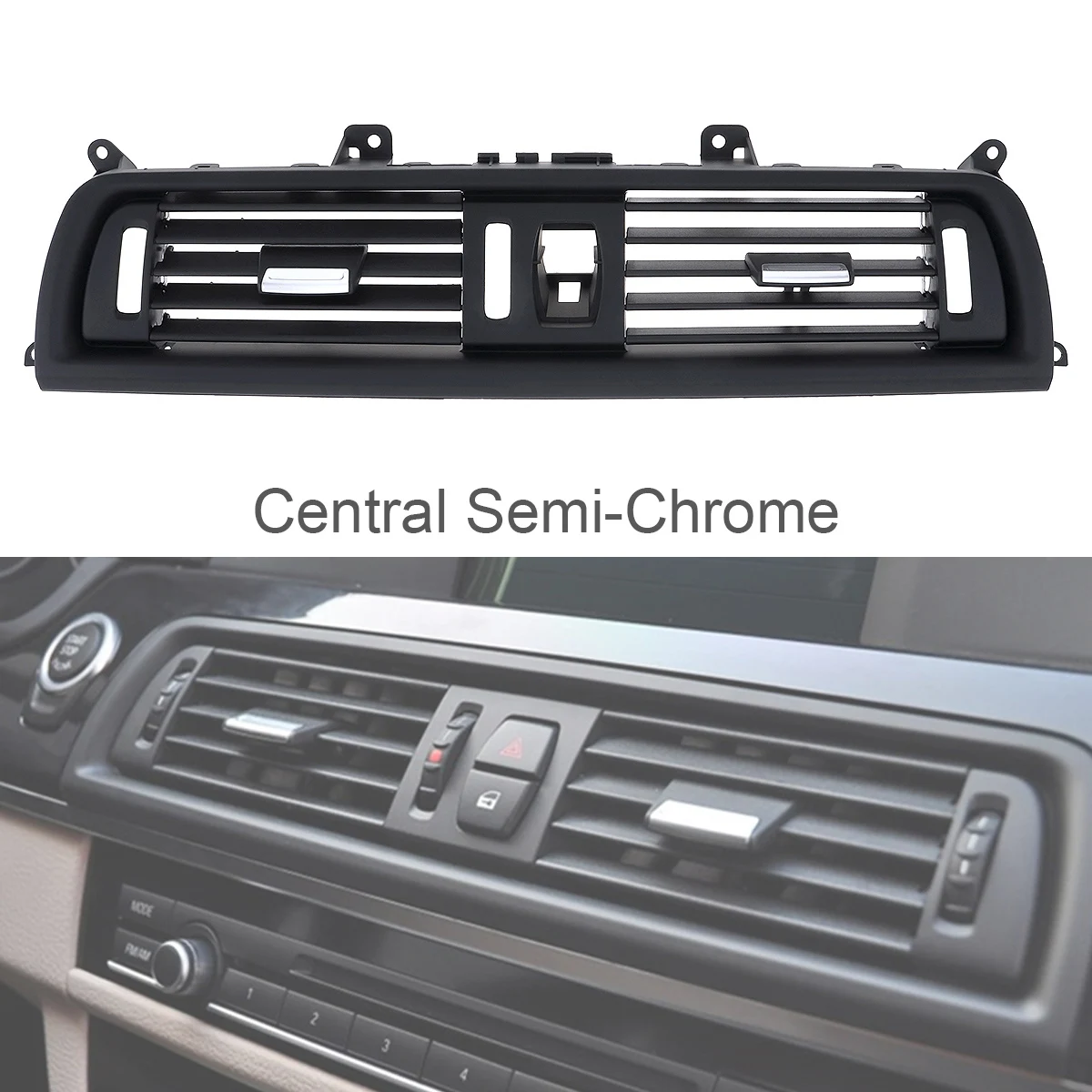 Front Row Wind Center Air Conditioning Vent Grill Outlet Panel Fit for B-M-W 5 Series F10 F18 520 523 525 528 530 535
Front Row Wind Center Air Conditioning Vent Grill Outlet Panel Fit for B-M-W 5 Series F10 F18 520 523 525 528 530 535