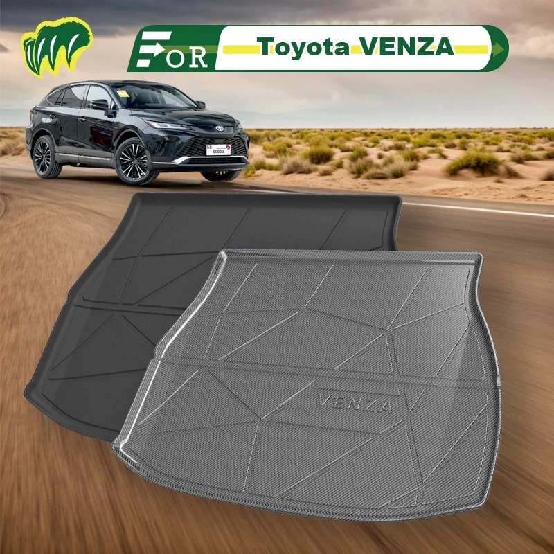 

Для Toyota VENZA 2022-2023 специальный коврик для багажника автомобиля всесезонный коврик для груза 3D форменный лазерный замер подкладки для багажника