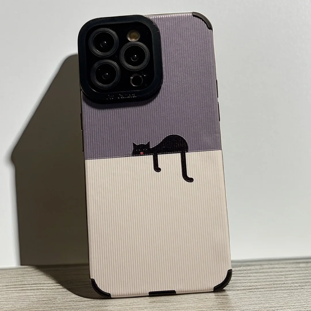 Cute Cartoon Cat Beautiful Leather or Apple 11 pro max 15 Pro 13 Soft XR XS Max 12 14 High quality 7 8 Plus TPU Cover
Cute Cartoon Cat Beautiful Leather or Apple 11 pro max 15 Pro 13 Soft XR XS Max 12 14 High quality 7 8 Plus TPU Cover