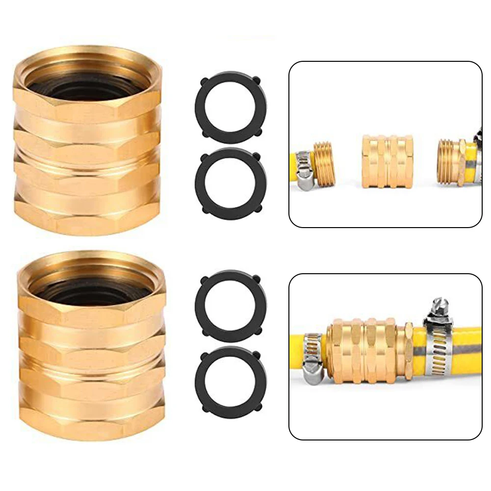 2Pcs Hose Adapter 3/4 Inch Male Female Thread Copper Quick Connector Garden Water Connection Accessories Car Washing Pipe
2Pcs Hose Adapter 3/4 Inch Male Female Thread Copper Quick Connector Garden Water Connection Accessories Car Washing Pipe