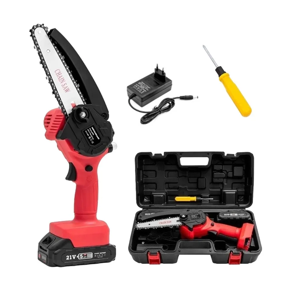 6inch Electric Pruning Saw Rechargeable Wood Spliting Chainsaw One-handed Woodworking Tool For Garden Orchard Branch Clip
6inch Electric Pruning Saw Rechargeable Wood Spliting Chainsaw One-handed Woodworking Tool For Garden Orchard Branch Clip