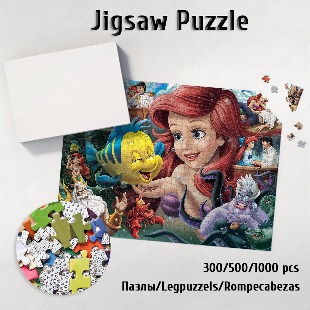 Disney Princess Heroines Jigsaw Puzzles The Little Mermaid Diy Large Puzzle Game Toys Gift Fun Family Game Large Jigsaw Hobbies
Disney Princess Heroines Jigsaw Puzzles The Little Mermaid Diy Large Puzzle Game Toys Gift Fun Family Game Large Jigsaw Hobbies