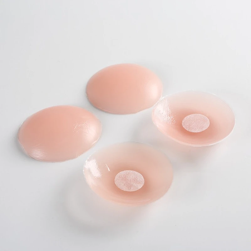 

4Pcs Silicone Nipple Cover Reusable Lift Invisible Pasties Bra Padding Stickers Patch Boob Tape Women Breast Petals Accesoires