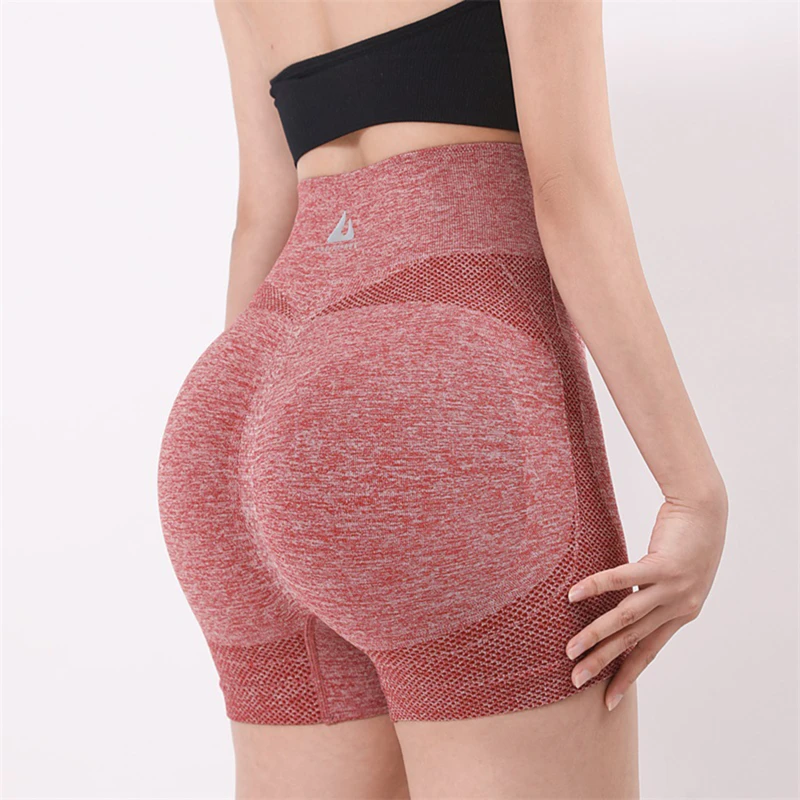 Women High Waist Gym Shorts S64ca8fddb8c347fda1261ea118272c41R