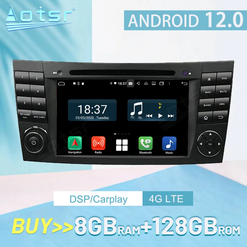 8+128GB For Mercedes/Benz/E-Class/W211/E200/E220/E300/E350 Car Multimedia DSP GPS Navi Player PX6 Android 12.0 Auto Radio Stereo
8+128GB For Mercedes/Benz/E-Class/W211/E200/E220/E300/E350 Car Multimedia DSP GPS Navi Player PX6 Android 12.0 Auto Radio Stereo