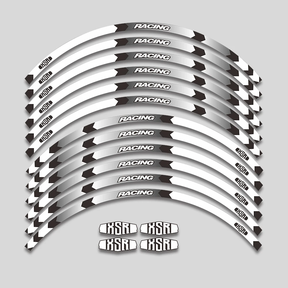 

17‘’Motorcycle Accessories Sticker Rim Decorative Decals Wheel Reflective Stripe For Yamaha XSR700 XSR900 XSR155 XSR 155 700 900