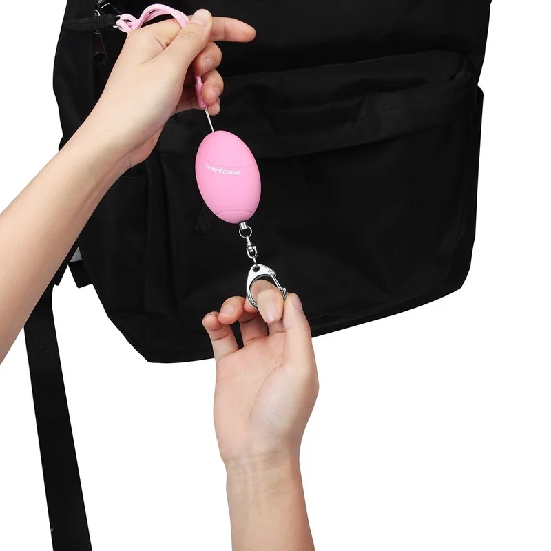 Portable Self Defense Alarm 130DB Personal Security Alarm Keychain with LED Lights Emergency Safety Alarm for Women, Men, Child
Portable Self Defense Alarm 130DB Personal Security Alarm Keychain with LED Lights Emergency Safety Alarm for Women, Men, Child