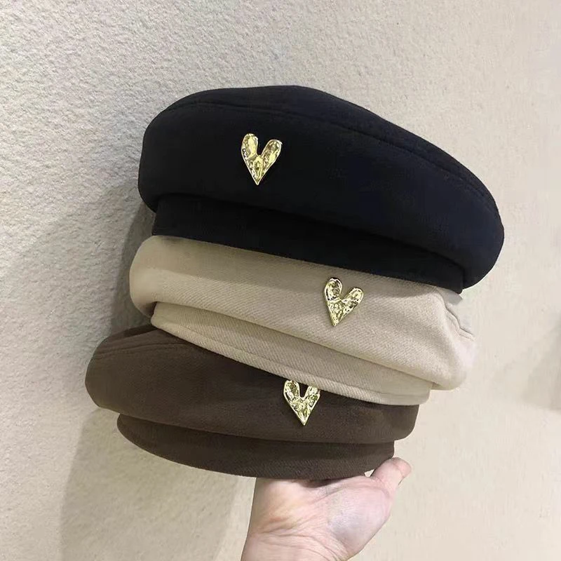 Women's Wool Artist Beret Fall And Winter Retro Temperament Elegant French Street Painter Hat Ladies Full Match Warm Beret Hat
Women's Wool Artist Beret Fall And Winter Retro Temperament Elegant French Street Painter Hat Ladies Full Match Warm Beret Hat