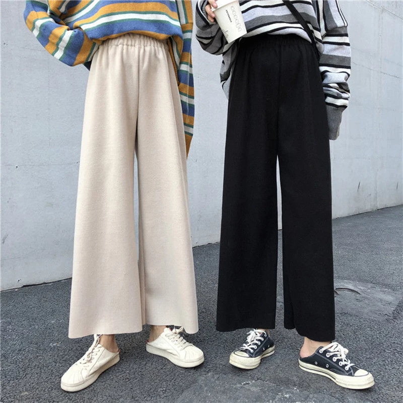 Oversized Woolen Winter Ankle-Length Pants Women High Waist Casual Pantalones Ladies Office Work Vintage Baggy Trousers Korean
Oversized Woolen Winter Ankle-Length Pants Women High Waist Casual Pantalones Ladies Office Work Vintage Baggy Trousers Korean