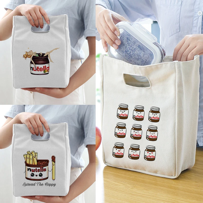 Lunch Bags Nutella Girl Print Fresh Cooler Pouch for Office Students Convenient Lunch Box Tote Couples White Food Container Bag
Lunch Bags Nutella Girl Print Fresh Cooler Pouch for Office Students Convenient Lunch Box Tote Couples White Food Container Bag